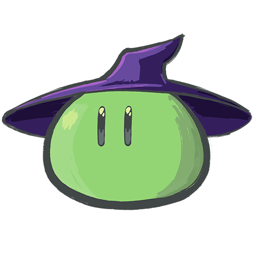 cub dango logo with a witch hat on